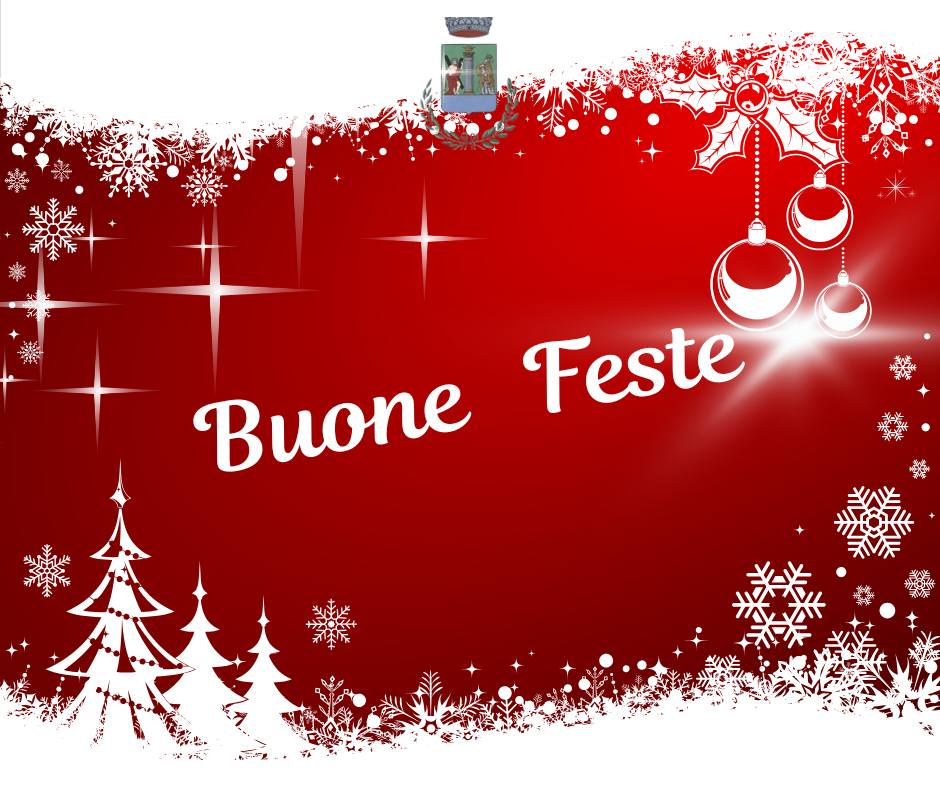 L'Amministrazione comunale augura a tutta la Cittadinanza Buone Feste